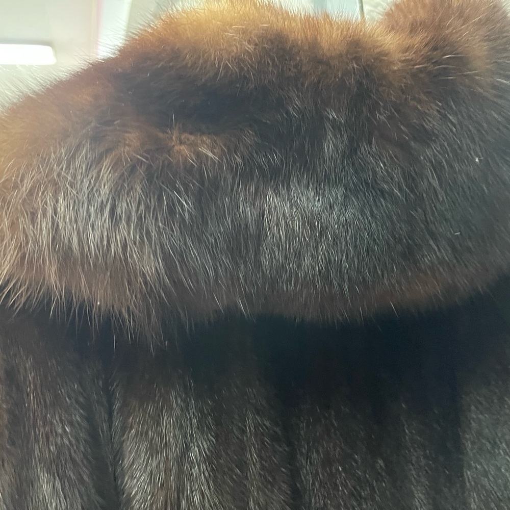 Authentic fur coat